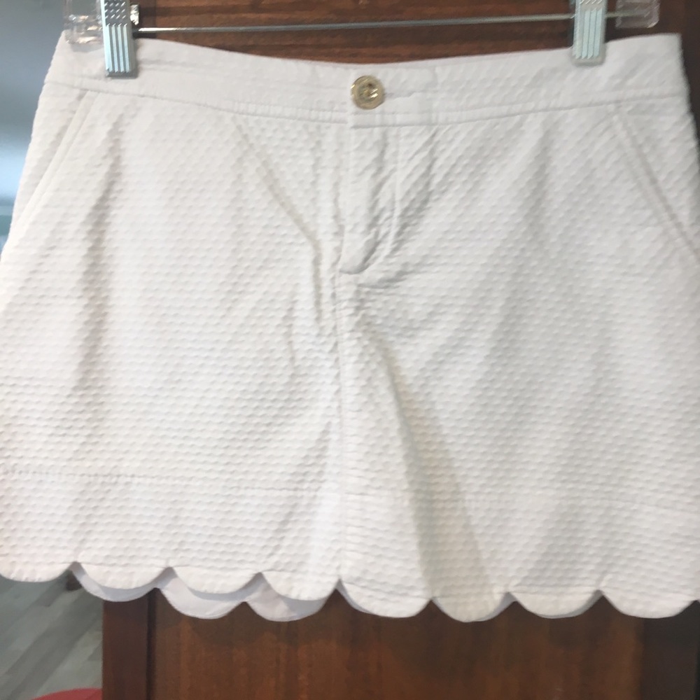 Colette Scallop Hem Skort